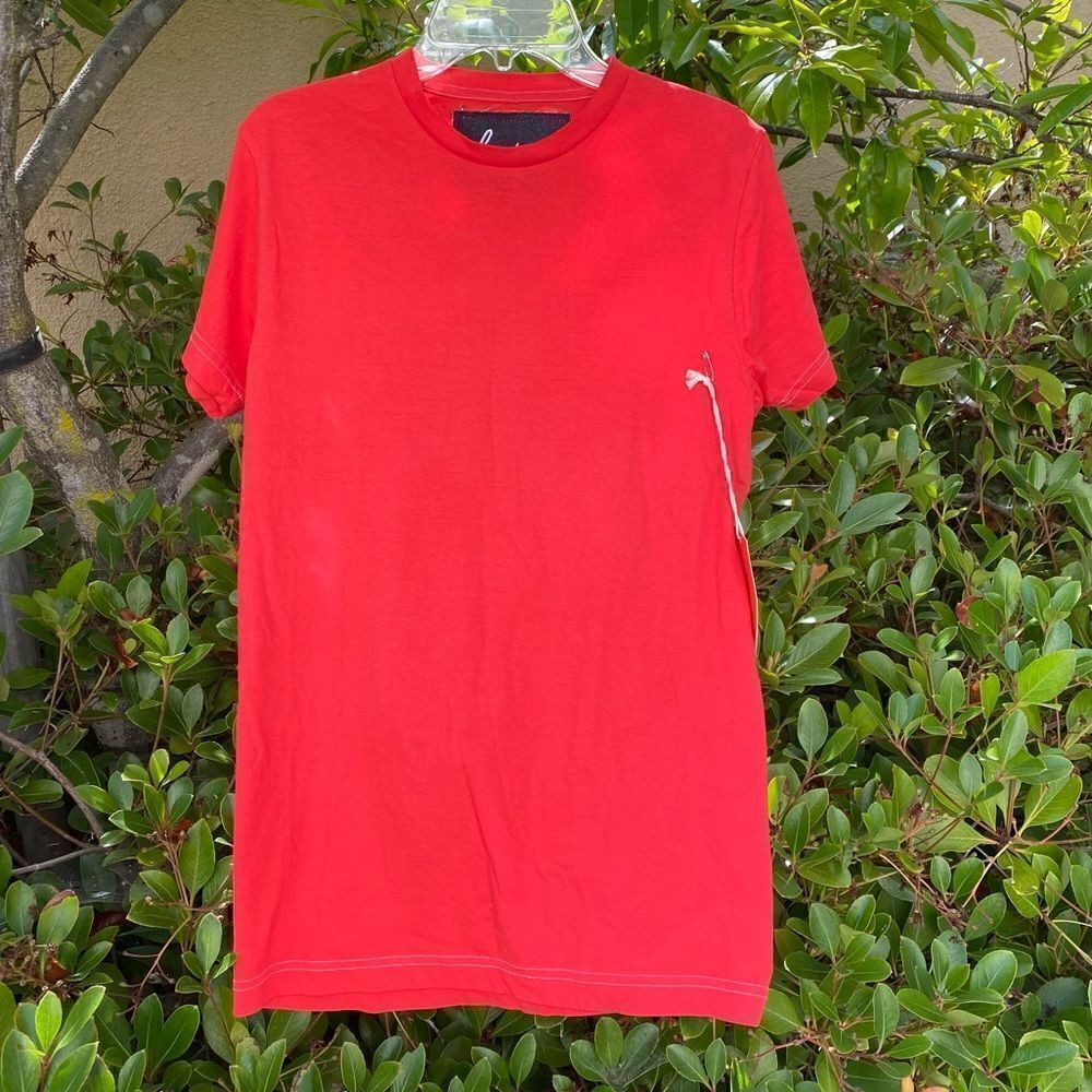 New With Tag (NWT) La Detresse Red T-Shirt. Size XS